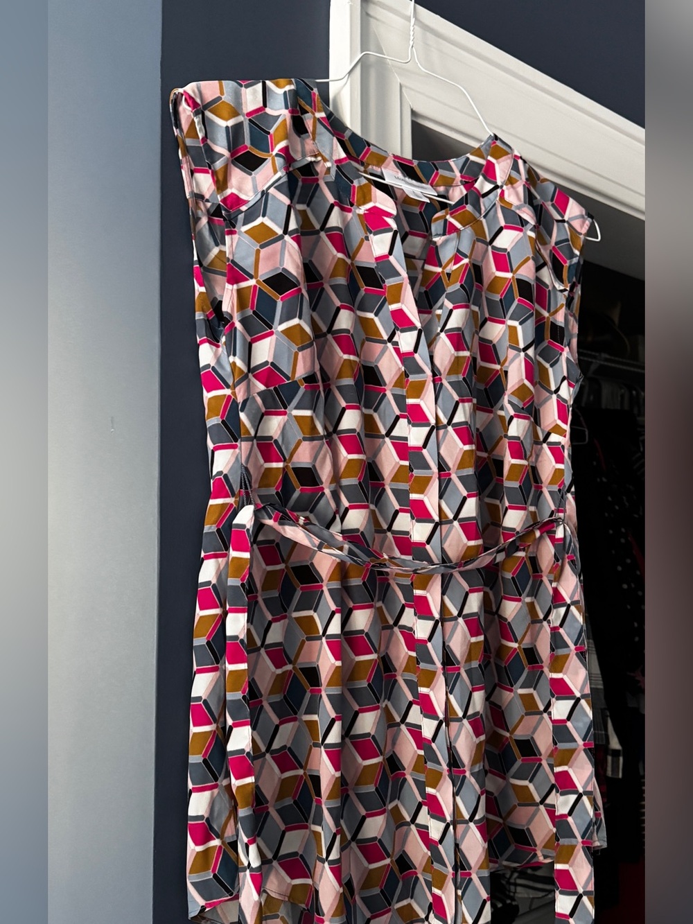 Multicolored Maternity Blouse- small